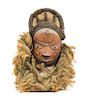 * A Pende Boy's Initiation Mask Height 16 1/2 inches.