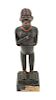 * An African Wood Figure Height 14 inches.
