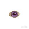 18kt Gold, Amethyst, and Diamond Ring, Susan Sadler, Retailed by Neiman Marcus