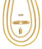 * A Collection of 14 Karat Gold Jewelry 42.35 dwts.