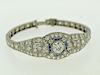 Art Deco Diamond & Sapphire Bracelet