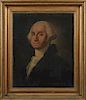 In the Manner of Edward Savage (1761-1817), "Portrait of George Washington, late 18th/Early 19th c., oil on canvas, presented