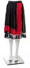 A Comme des Garcons Black Lingerie Skirt, Size small.