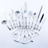 One Hundred Twenty Two (122) Piece Set Reed & Barton French Renaissance Sterling Silver Flatware. T
