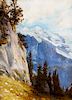 Hamilton Hamilton, (American, 1847-1928), California Snow Covered Peak