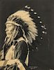Frank A. Rinehart, (American, 1861-1928), photographAfraid of Eagle-Sioux, Copyright 1898 FA. Rinehart Omaha