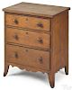 Pennsylvania Federal child's chest of drawers