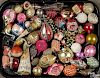 Large collection of antique Christmas ornaments