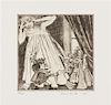 SENDACK, MAURICE; HOFFMAN E.T.A.  Nutcracker. New York, 1984. LIMITED EDITION SIGNED WITH ORIGINAL ETCHING SIGNED.