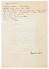 * EARHART, Amelia (1897-1937). Typed letter signed ("Amelia Earhart"), to Mrs John Jay White. Rye, New York, 25 May 1933.
