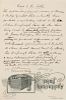 * BARNUM, Phineas Taylor (1810-1891). Autograph manuscript signed ("P.T. Barnum"), "To the public," Chicago, [1890s].