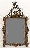 18C French Chinoiserie Carved Gilt Wood Mirror