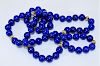 Chinese Lapis Lazuli 14KT Gold Bead Necklace