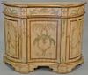 Contemporary decorated server. ht. 34in., dp. 44in.