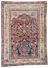 Antique Lavar Kerman Prayer Rug, Persia: 4'9'' x 6'10''