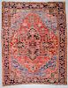 Antique Heriz Rug, Persia: 8'2'' x 10'6''