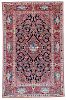Fine Semi-Antique Kashan Rug, Persia: 4'8'' x 7'1''