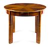 Art Deco, FIRST HALF 20TH CENTURY, a metamorphic expansion dining table