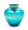 Steuben, EARLY 20TH CENTURY, a blue Aurene glass vase
