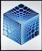 Victor Vasarely (1906-1997) Parmenide (Blue and Silver)