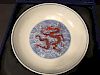 ANTIQUE Chinese Blue and White dragon Plate, Jiaqing mark and period