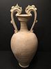ANTIQUE Chinese White Porcelain Vase, Tang period, 17" high