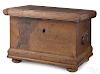 Queen Anne walnut valuables chest