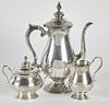 Reed and Barton sterling silver tea service