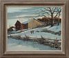 ERIC SLOANE (1905-1985): FIRST SNOW