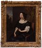 ATTRIBUTED TO CASPAR NETSCHER (1639-1684): PORTRAIT OF A LADY