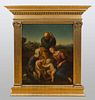 AFTER RAPHAEL SANZIO (1483-1520): THE HOLY FAMILY WITH SAINTS ELIZABETH AND JOHN