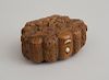 CONTINENTAL RELIEF-CARVED BOXWOOD SHELL-FORM BOX