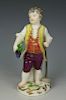 Meissen Kaendler Figurine "Boy with Hoe"