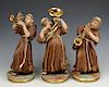 Capodimonte Enzo Arzenton Figurines "Monks Playing Music"