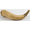 Engraved Powder Horn I'd to David Carter Dated 1778