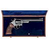 ** Cased Smith & Wesson Pre-Model 29 DA Revolver with 4 Screws