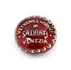 * A Salviati Glass Advertising Paperweight 2 x 3 1/2 inches.