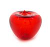 * A Red Apple Paperweight Diameter 3 inches