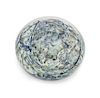 * A Sweet Clear-Encased Abstract Paperweight Diameter 3 inches
