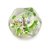 * Baccarat , , a faceted butterfly and double clematis