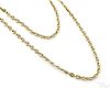 18K yellow gold Gucci link necklace