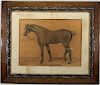 Jon Swartz, 1895 Horse Drawing