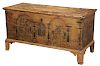 Pennsylvania Chippendale Decorated Blanket Chest