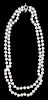 14kt. Pearl, Diamond & Sapphire Necklace