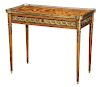 Fine Louis XVI Style Satinwood Writing Table
