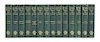 DICKENS, CHARLES. 2 sets of Works. Boston, 1875, 14 vols., dark green gilt-decorated cloth, and London, 1863, 11 vols., 25 total