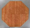 Octagonal Mid Century Style Natural Dye Rug: 7'11'' x 8'3''