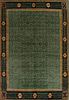 Modern Tibetan Rug: 6'2'' x 9'1''