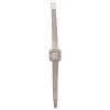 Jaeger-LeCoulture 18 Karat White Gold Wrist Watch With Diamonds
