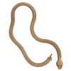 18 Karat Yellow Gold Vintage Serpent Snake Necklace
